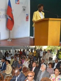 Haïti - Culture : Mme Dithny Joan Raton prend le contrôle du Ministère de la Culture