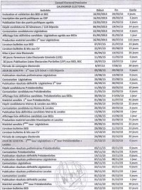 Haïti - FLASH : Calendrier Électoral, version officielle définitive