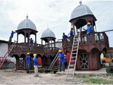 Haiti - Heritage : The Hyppolite market, decisive step