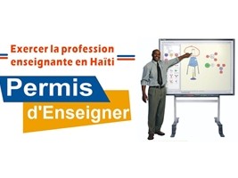 Haiti - Education : Start of the distribution of 70,549 Provisional Teaching Permit
