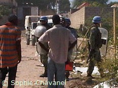 Haiti - Social : Demonstration against a Cholera treatment center