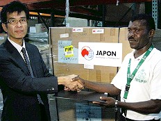 Haiti - Epidemic : Japan - Haiti against the cholera