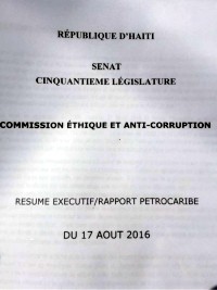 Haïti - FLASH : Rapport d’enquête sur l'utilisation des fonds PetroCaribe