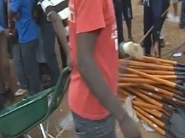 Haïti - Agriculture : Distribution d'outils agricoles à Panyol