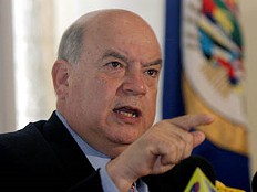 Haiti - Elections : Insulza congratulated the responsibility of Haitians