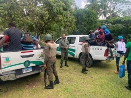 Haïti - RD : Des haïtiens pillent la forêt le Parc National  naturel «Los Haitises»