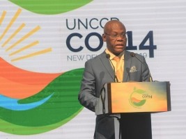 Haïti - Environnement : Intervention du Ministre Jouthe à la COP14 (New Delhi)