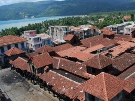 Haïti - Patrimoine : Pose de la première pierre de la restauration du Marché en fer de Jacmel