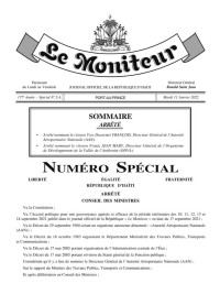 Haïti - Politique : Nominations de 2 nouveaux DG de plus