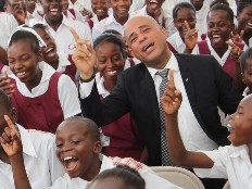 Haiti - Education : Inauguration of the new College Andrew Grene to Cité Soleil