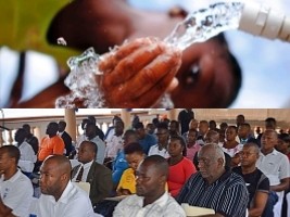 Haïti - Suisse : Lancement des travaux du système d'eau potable de Saut du Baril
