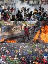 Haïti - intervention étrangère : Manifestations, pillages, violence et vandalisme