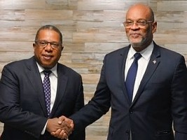 Haïti - Crise : Importante réunion du P.M. avec une délégation américaine de haut niveau