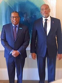 Haïti - USA : Importante réunion entre le P.M et Brian Nichols aux Bahamas