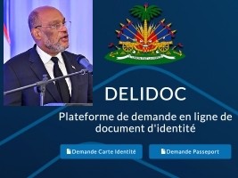Haiti - FLASH : Online service available for CIN and passport application (Video PM)