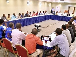 Haiti - Education : The Minister Manigat met with about fifty unionist teachers