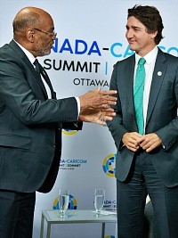 Haïti - Sommet Canada/CARICOM : Le PM Henry s’est entretenu avec Justin Trudeau