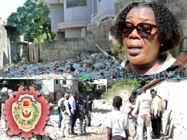 Haiti - Cap-Haitien : Displacement or destruction of houses built near or on canals (Video)