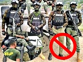 Haiti - NOTICE : BSAP agents banned from weapons, uniforms and circulating in town