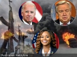 Haiti - Politic : American reactions to the outbreak of violence in Port-au-Prince