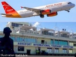 Haiti - FLASH : 2 Sunrise Airways commercial flights land in Port-au-Prince