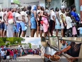 Haiti - Humanitarian : Food and financial aid reaches Haitians