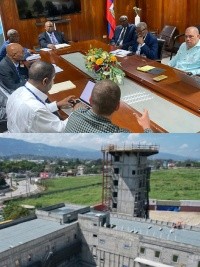Haiti - Aviation : Monitoring of the construction site of the control tower and radar station at PAP International Airport