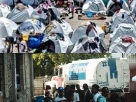 Haiti - Humanitarian : Thousands of displaced people in urgent need of water and sanitation