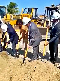 Haiti - Cap-Haitien : Official launch of rehabilitation work at the International Port
