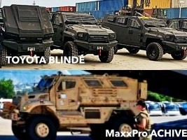 Haïti - FLASH : De nouveaux blindés arrivent en Haïti