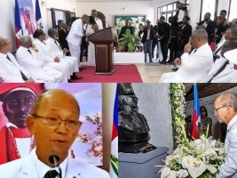Haïti - Politique : Cérémonie officielle des 218 ans de l’assassinat de Dessalines (Vidéo)