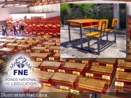 Haiti - Education : 13,000 brand new school benches for the 2024-2025 school year (Video)
