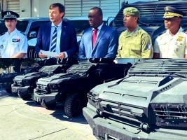 Haïti - France : Don de 4 véhicules blindés d'intervention