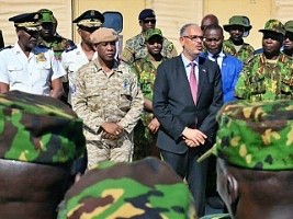 Haïti - Politique : Le P.M. Rend hommage aux policiers kenyans