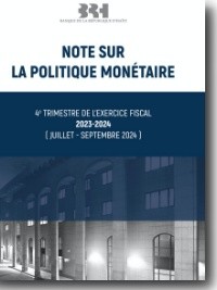 Haiti - Economy : Monetary Policy Note 4th quarter of the 2023-2024 fiscal year