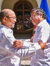 Haïti - Politique : Brève visite du Président Colombien Gustavo Petro
