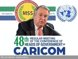 Haïti - Politique : António Guterre propose une formule pour une force de sécurité capable de vaincre les gangs en Haïti