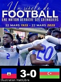 Haiti - Football : Our Grenadiers win 3-0 in a friendly against Azerbaijan (Video)
