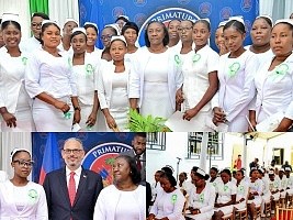 Haiti - Health : Appointment of 70 new nurses (video)