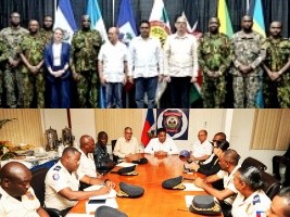 Haïti - Défis sécuritaires : Visite de haut niveau à la PNH et à la Mission multinationale