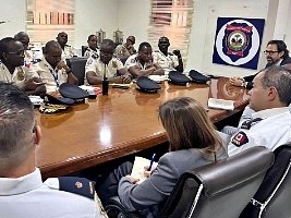 Haiti - Security : PNH meeting with a high-level Canadian delegation