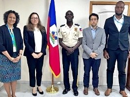 Haiti - Security : Meeting between UNICEF and the PNH on the protection of children under the influence of gangs