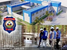 Haiti - PNH : Miragoâne, Monitoring of the construction of the future Nippes departmental police station (video)