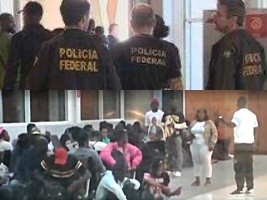 Haiti - Brazil : 118 Haitians on a charter flight found with fake visas