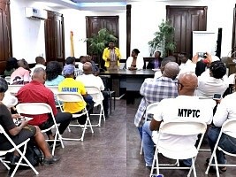 Haiti - North/Northeast : Tour of the Secretary of State for Territorial Communities