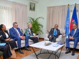 High-level meeting in preparation for the GSF deployment in Haiti