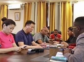 Delegation of Chinese investors in Cap-Haitien