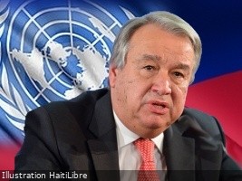 The UN Secretary-General is expected in Haiti
