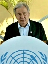 Speech by SG António Guterres before leaving Haiti