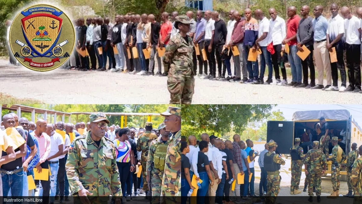 Haïti - FAd’H : 665 nouvelles recrues débutent leur formation militaire